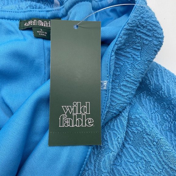 Wild Fable Women's Sleeveless Side Slit Bodycon Mini Dress Large Azure B… - Picture 4 of 7